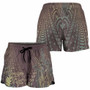 Hawaii Women Shorts - King Of Hawaii With Hawaiian Girls Brown Version 4