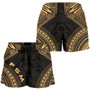Federated States Of Micronesia Women Shorts - Polynesian Chief Gold Version 2