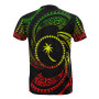 Chuuk Micronesia All Over T-Shirt - Reggae Tribal Wave 2