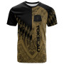 Tokelau T-Shirt - Gold Color Symmetry Style 1