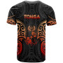 Tonga Polynesian T-Shirt - Spirit Red Version 2