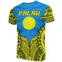 Palau Premium T-Shirt - Palau Flag Polynesian Tattoo 3