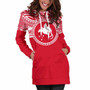 Papua New Guinea 1 Women Hoodie Dress - Papua New Guinea 1 Coat Of Arms Polynesian Flag Color 5