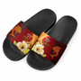 Kosrae Custom Personalised Slide Sandals - Tribal Tuna Fish 3