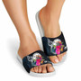 Niue Polynesian Slide Sandals - Tropical Flower 2