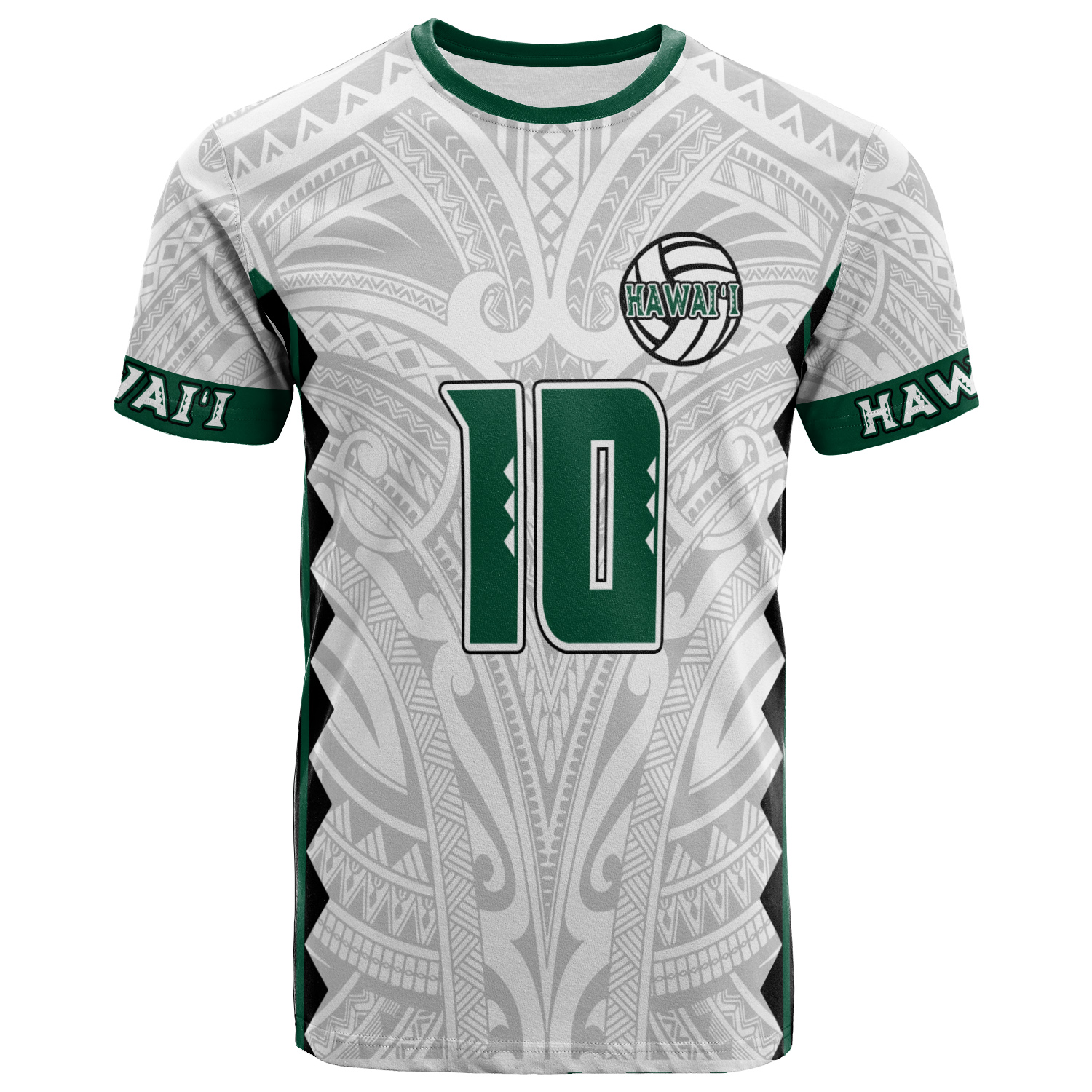 Hawaii Custom Personalised T-Shirt - Hawaii Men Volleyball Team