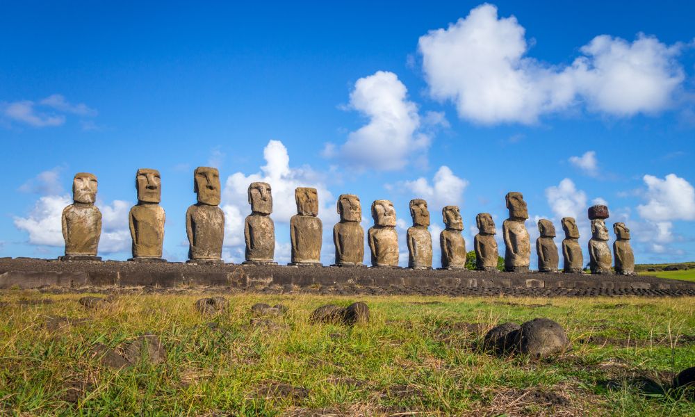How the Moai of Easter Island Were Made and Moved Polynesian Print