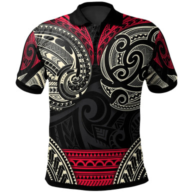 Polynesian Polo Shirt - Maori Polo Patterns Style