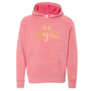 Hope Blooms | Stay Joyful Youth Hoodie - Pomegranate