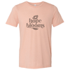 Peach Hope Blooms | Sublimated Logo Tee
