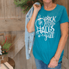 Down Home | Ladies Fit Deck the Halls, Y'all Tee