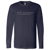 100% airlume combed and ringspun cotton long sleeve tee.