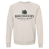 Birchwood Therapeutic Services raglan sweatshirt with 52/48 cotton/poly blend