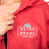 Custom Embroidered Fleece Full-Zip Hooded Sweatshirt