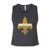 Reign Dance Studio | Charcoal Cropped Tank