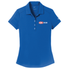 OK Tire | OK Tire Ladies Nike Polo Gym Blue OK Track