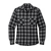 Ladies Plaid Flannel Shirt