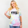 Somebody in Fargo Loves Me Tie Dye Tee funky gift