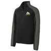 Mountaineers | Active Colorblock Soft Shell Jacket Deep Black/Grey Steel