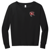 Reavers | Women’s Featherweight French Terry Long Sleeve Crewneck Black