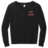 Redcaps | Women’s Featherweight French Terry Long Sleeve Crewneck Black