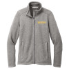 Fargo South Bruins Ladies Fleece Jacket Grey Bruins