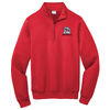 Diplomats | Core Fleece 1/4-Zip Pullover Sweatshirt Red