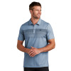 Light Blue Travis Mathew Coastal Chest Stripe Polo