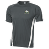 Mountaineers | Colorblock PosiCharge Competitor Tee Iron Grey/White