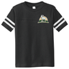 Mountaineers | Toddler Football Fine Jersey Tee Black/White