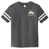Mountaineers | Toddler Football Fine Jersey Tee Vintage Smoke/Blended White