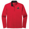 Redcaps | Silk Touch Performance 1/4-Zip Red/Black