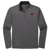 Redcaps | Silk Touch Performance 1/4-Zip Steel Grey/Black