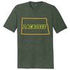 NDSU Men's Lacrosse Club | Perfect Tri T-Shirt Heathered Forest Green