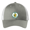 NDSU Men's Lacrosse Club | Low-Profile Snapback Trucker Cap Heather Grey/White