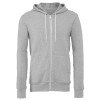 Custom Basic Athletic Heather Full Zip Sweatshirt