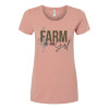 Farm Girl | Ladies Tee Pink