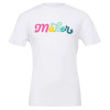 Crafty Camper's Trading Post |  "Maker" Design on the Bella Canvas Short Sleeve Tshirt