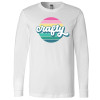 Crafty Camper's Trading Post | "Crafty" Design on a Bella Canvas long sleeve tee