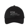 Minding my own small business design Crafty Camper's Trading Post | Embroidered Canvas Dad Hat