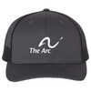 Arc Attic Treasures | Embroidered Snapback Hat Charcoal/Black