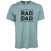 Bella Canvas Rad Dad Father's Day shirt for Fur Dads Father's Day