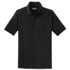 Sport-Tek Dry Zone Raglan Polo Black