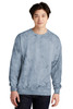 Comfort Colors® Color Blast Crewneck Sweatshirt on a model 