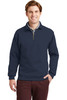 Jerzees® Super Sweats® NuBlend® - 1/4-Zip Sweatshirt with Cadet Collar