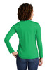 Allmade ®  Women's Tri-Blend Long Sleeve Tee model back