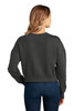 District ® Women's Perfect Weight ® Fleece Cropped Crew model back