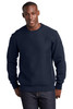 Sport-Tek® Super Heavyweight Crewneck Sweatshirt in navy model front