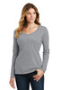 Port & Company® Women's Long Sleeve  V-Neck