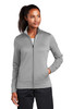 Sport-Tek® Women's Sport-Wick® Fleece Full-Zip Jacket model front
